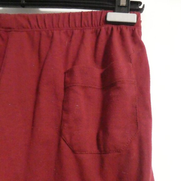 Burgundy | medium | Lightweight Lounge - Pajama Shorts | Back Pocket - Picture 11 of 14